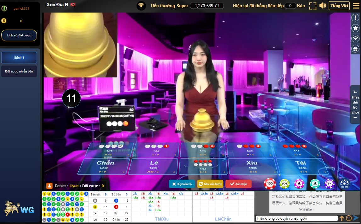 live casino trực tuyến tại winbet