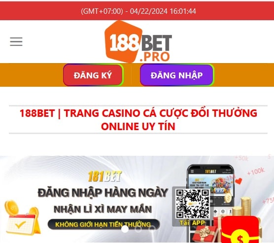 phốt 188bet lừa đảo